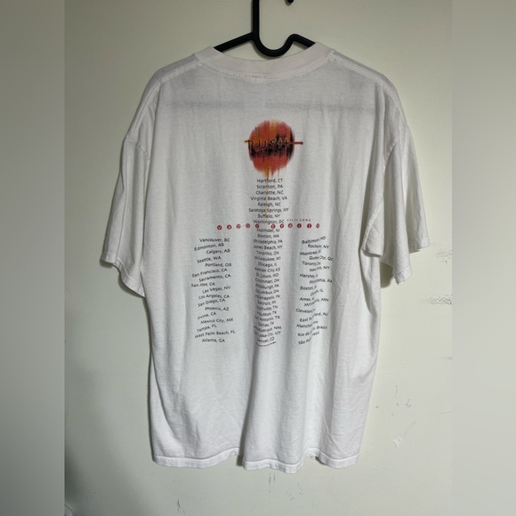 Vintage Vapor trails band t shirt - Picture 2 of 9
